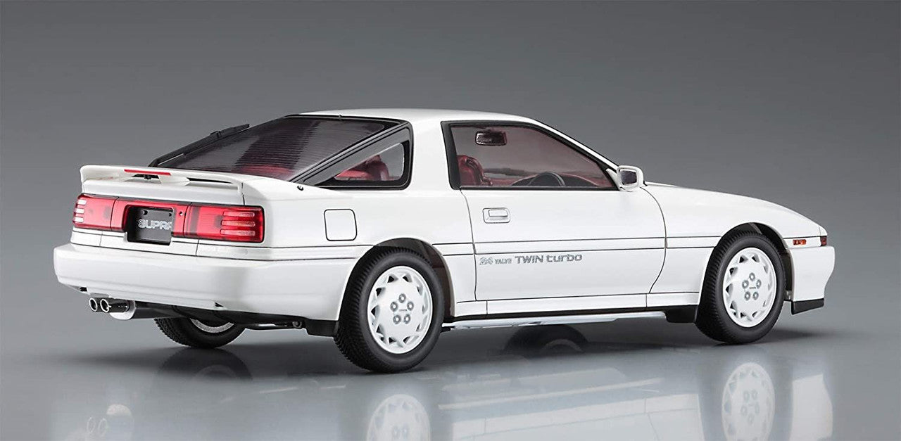 Hasegawa 1/24 TOYOTA SUPRA A70 GT TWIN TURBO 1989 WHITE PACKAGE