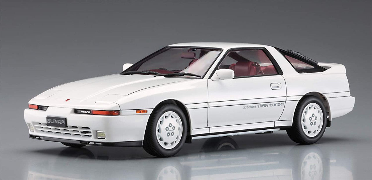 Hasegawa 1/24 TOYOTA SUPRA A70 GT TWIN TURBO 1989 WHITE PACKAGE