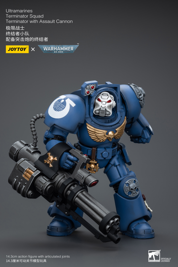 Joy Toy Ultramarines Terminator Squad Terminator with Assault Cannon | 6973130379947