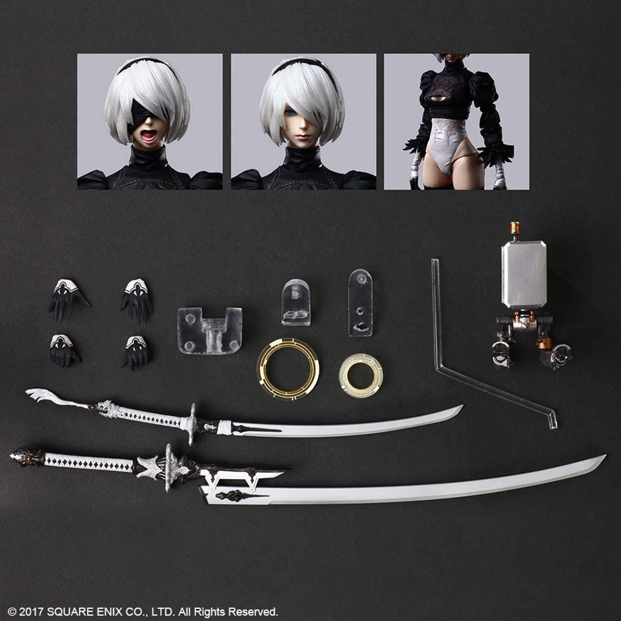 SQUARE ENIX NieR:Automata® PLAY ARTS KAI™ ACTION FIGURE 2B (YoRHa No. 2 Type B) Deluxe Ver. | 4988601353328