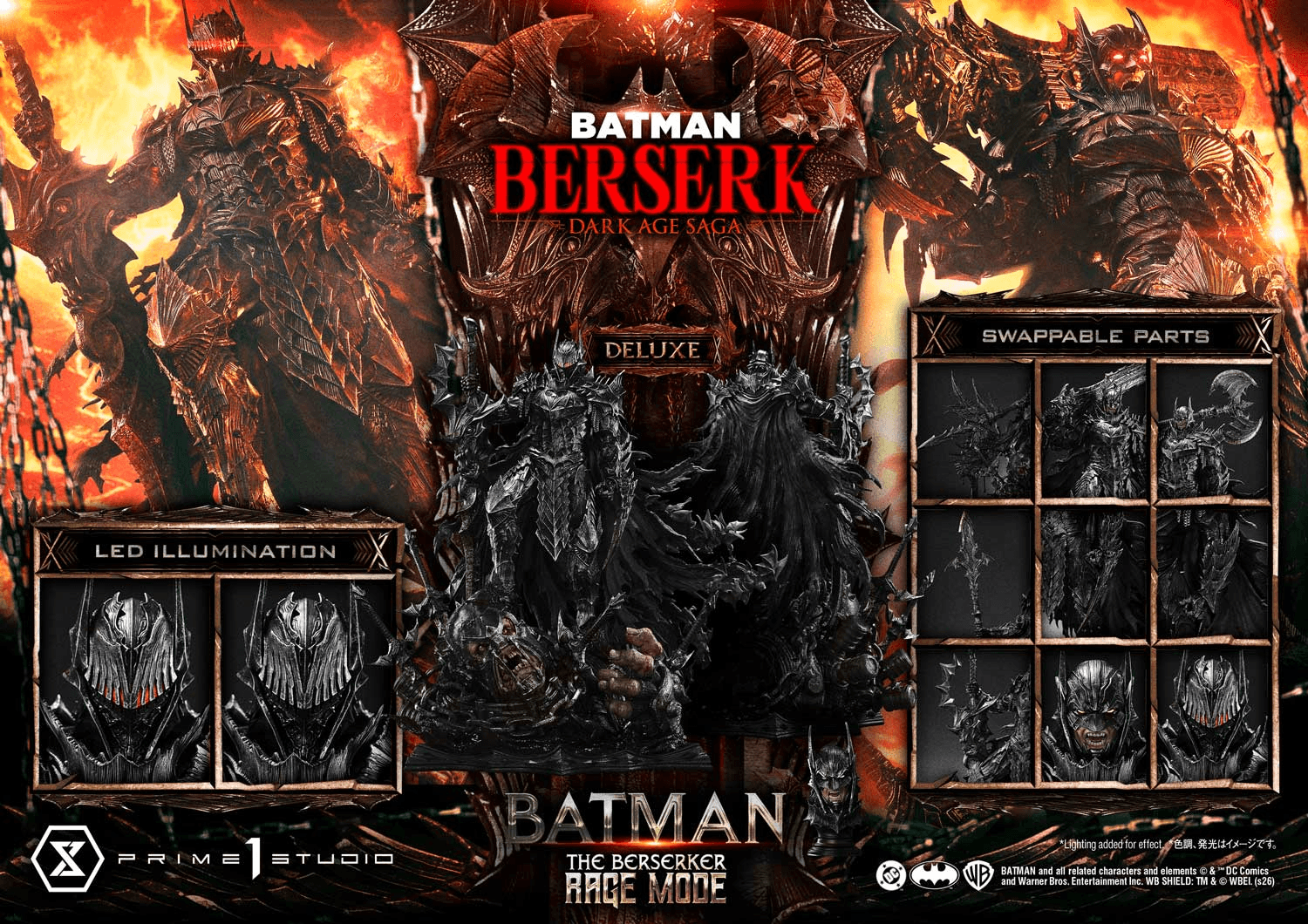 Ultimate Premium Masterline Batman (Comics) Batman: The Berserker Rage Mode Deluxe Version | 4582647123640