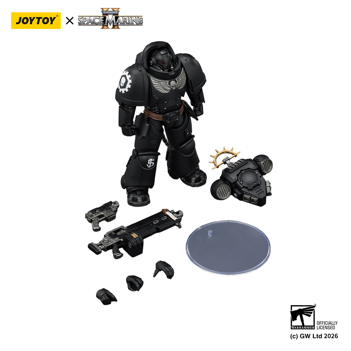 Game Edition Iron Hands Heavy Intercessor with Heavy Bolt Rifle and Bolt Pistol | 6927054403714