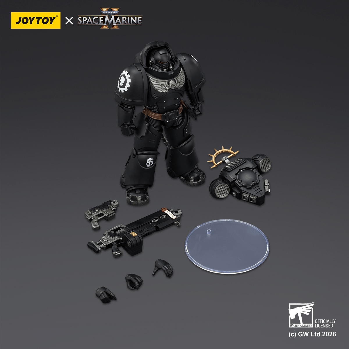 Game Edition Iron Hands Heavy Intercessor with Heavy Bolt Rifle and Bolt Pistol | 6927054403714