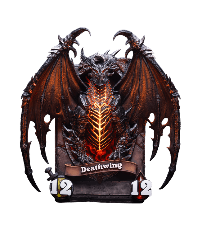 HEX Collectibles Blizzard Hearthstone® Deathwing Art Statue | 6978082551212