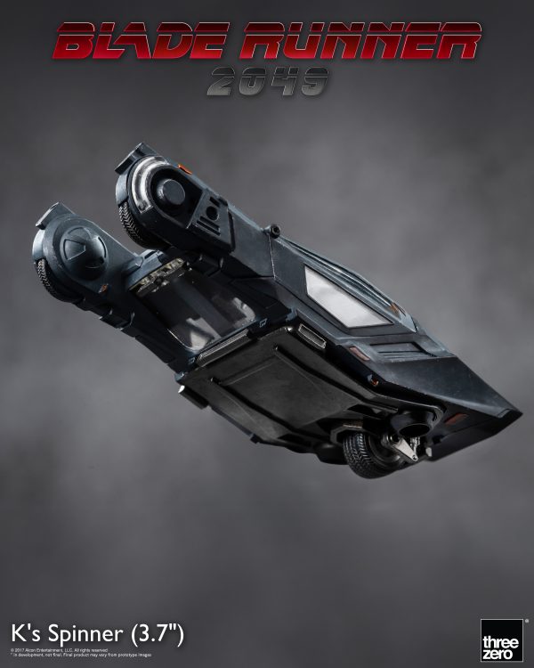 threezero Blade Runner 2049 - K's Spinner (3.7") | 4895250816022