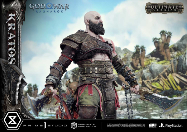 Prime 1 Studio Real Elite Masterline God of War: Ragnarok Kratos Ultimate Version | 4582647120793