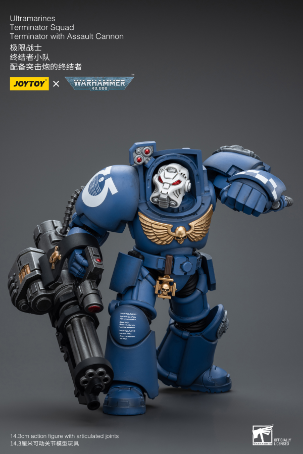 Joy Toy Ultramarines Terminator Squad Terminator with Assault Cannon | 6973130379947