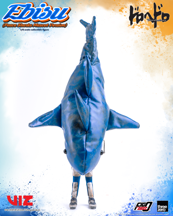 threezero Dorohedoro - FigZero Ebisu (Peace Sharks Mascot Version) | 4895250815391