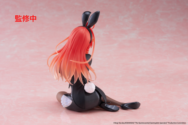 TAITO The Quintessential Quintuplets 3 Desktop Cute Figure - Itsuki Nakano (Bunny Ver.) | 840342403684