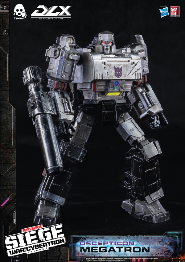 threezero Transformers: War for Cybertron Trilogy - DLX Megatron | 4895250816350