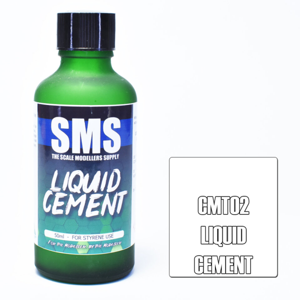The Scale Modellers Supply (SMS) Liquid Cement 50ml | 787099994679