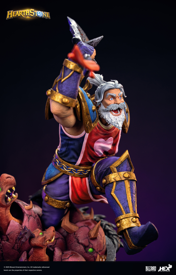 HEX Collectibles Blizzard Hearthstone® Leeroy Jenkins 1/10 Scale Statue | 6978082550109