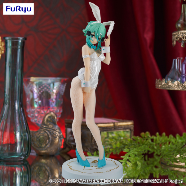 FuRyu Sword Art Online BiCute Bunnies Figure -Sinon White Pearl ver.- | 4582782366315