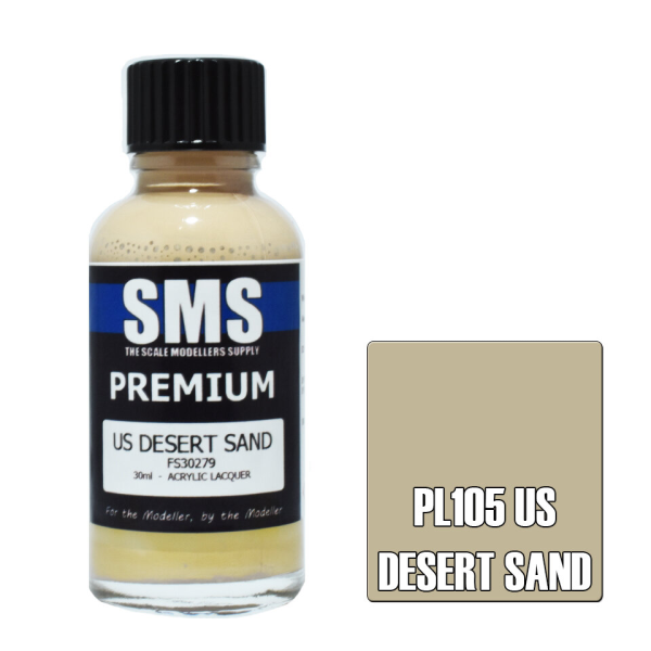 The Scale Modellers Supply (SMS) Premium US DESERT SAND FS30279 30ml | 707959822669