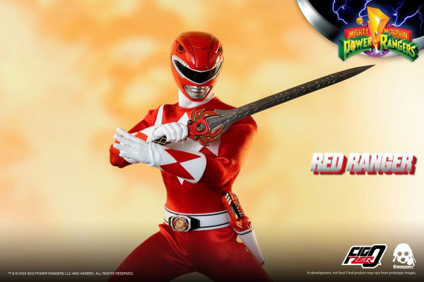 Three Zero Mighty Morphin Power Rangers - FigZero 1/6 Red Ranger | 4897056203136