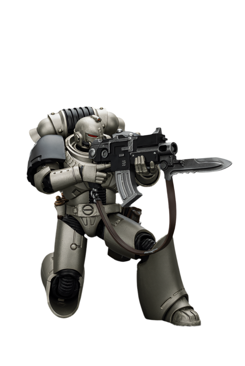 JOYTOY Iron Warriors MKVI Tactical Sergeant with Power Sword and Plasma Pistol