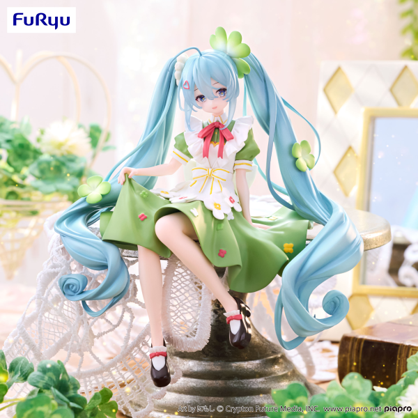 FuRyu Hatsune Miku Noodle Stopper Figure -Flower Fairy Clover- | 4582782367121