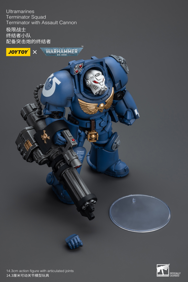 Joy Toy Ultramarines Terminator Squad Terminator with Assault Cannon | 6973130379947