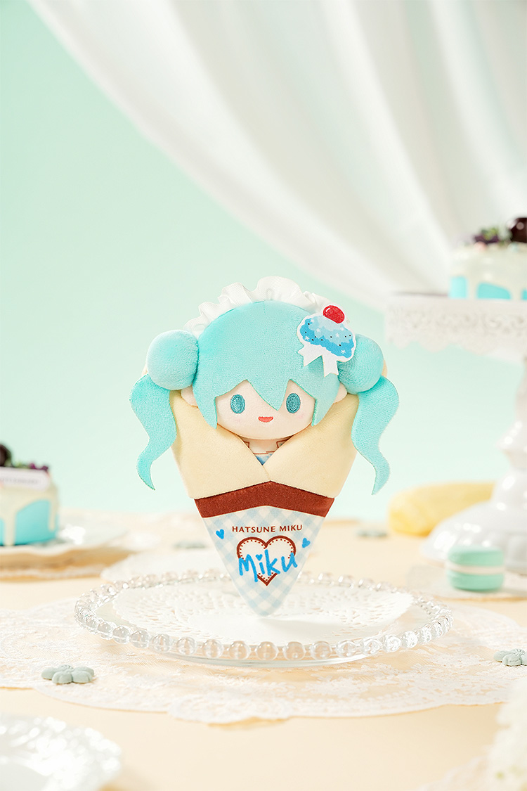 Character Vocal Series 01: Hatsune Miku Crêpe Mascot Keychain C | 4580416929691