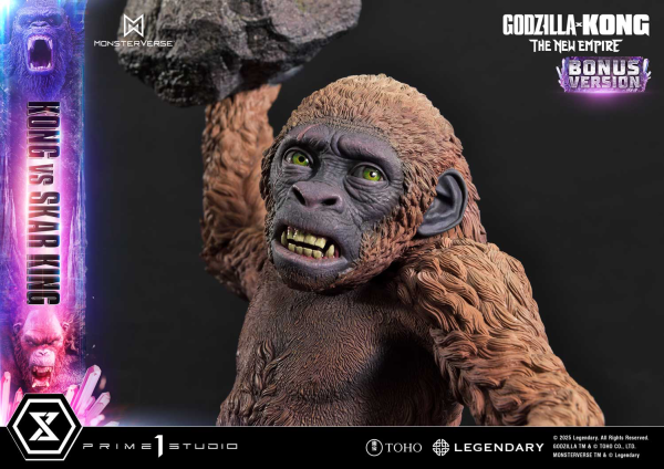 Prime 1 Studio Ultimate Diorama Masterline Godzilla x Kong: The New Empire (Film) Kong vs Skar King Bonus Version | 4582647121707