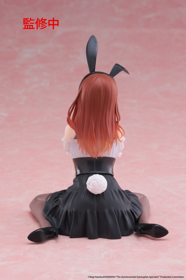 TAITO The Quintessential Quintuplets 3 Desktop Cute Figure - Miku Nakano (Bunny Ver.) | 0840342403479