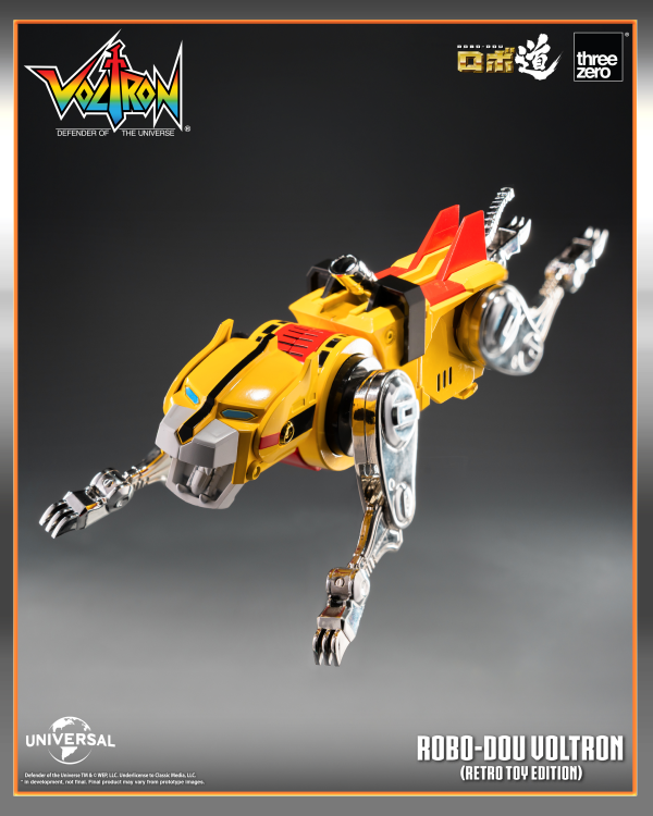 threezero Voltron: Defender of the Universe ROBO-DOU Voltron (Retro Toy Edition) | 4895250816800