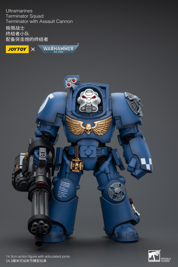 Joy Toy Ultramarines Terminator Squad Terminator with Assault Cannon | 6973130379947