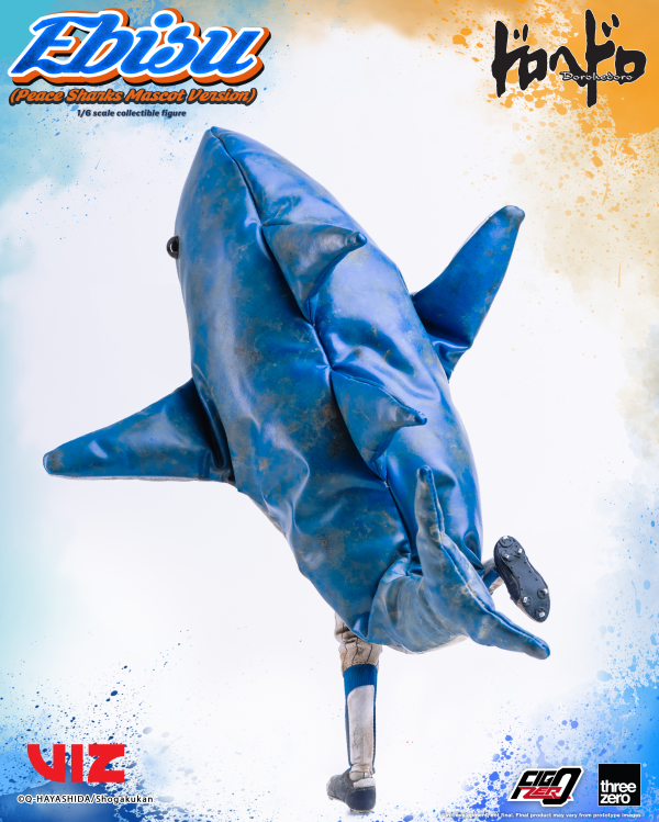 threezero Dorohedoro - FigZero Ebisu (Peace Sharks Mascot Version) | 4895250815391