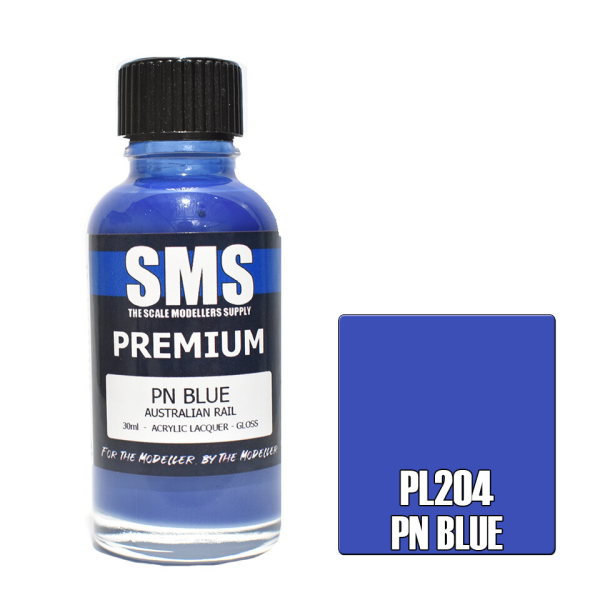 The Scale Modellers Supply (SMS) Premium PN BLUE (AUSTRALIAN RAIL) 30ml | 744109798160