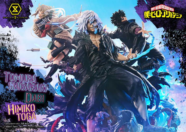 Prime 1 Studio Ultimate Premium Masterline My Hero Academia Tomura Shigaraki,Dabi,Himiko Toga DX Bonus Version | 4582647121097