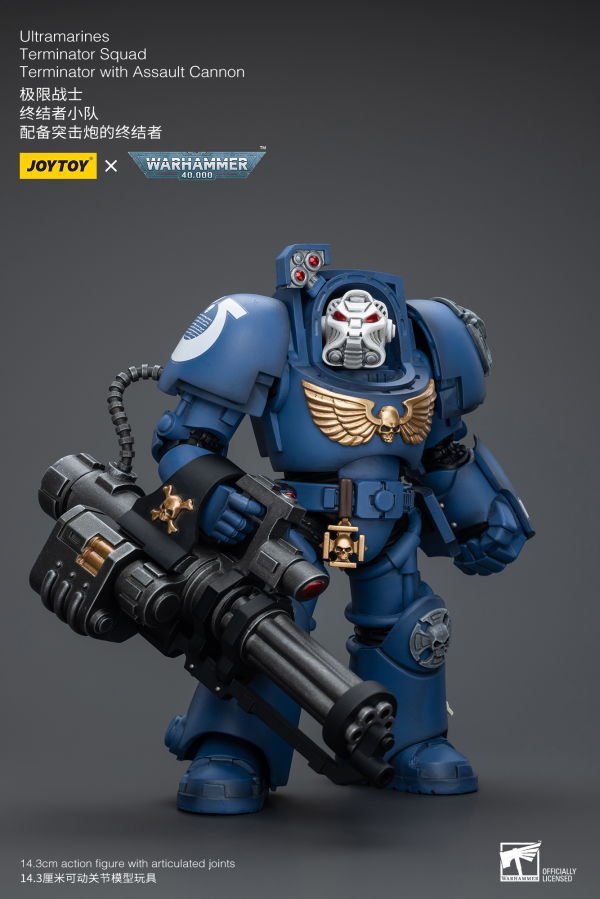 Joy Toy Ultramarines Terminator Squad Terminator with Assault Cannon | 6973130379947