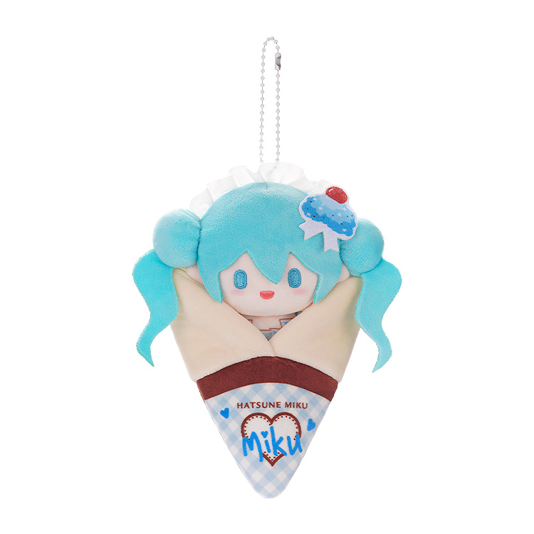 Character Vocal Series 01: Hatsune Miku Crêpe Mascot Keychain C | 4580416929691