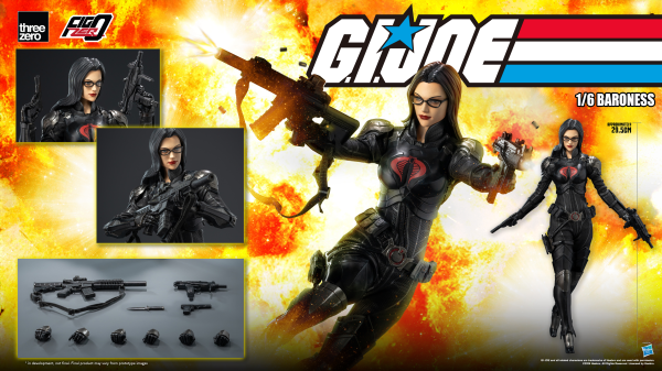 threezero G.I. Joe - FigZero 1/6 Baroness | 4895250816480