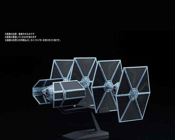 Bandai Star Wars VM 1/144 Tie Advanced x1 and Tie Fighter Set 'Star Wars' | 4549660145028