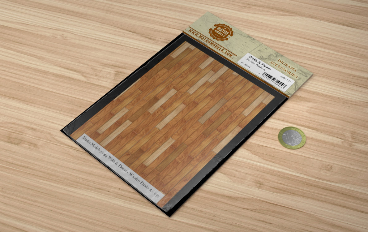 Matho Walls & Floors - Wooden Planks A