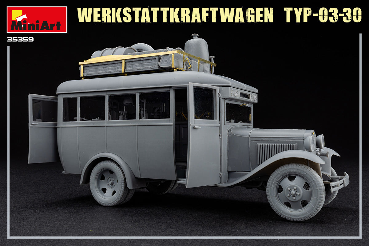 MiniArt 1/35 Werkstattkraftwagen Typ-03-30 1/35 Scale | 4820183313386