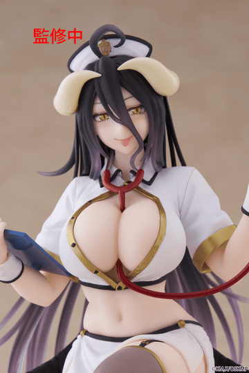 Overlord Desktop Cute Figure - Albedo (Nurse Ver.) | 0840342404636