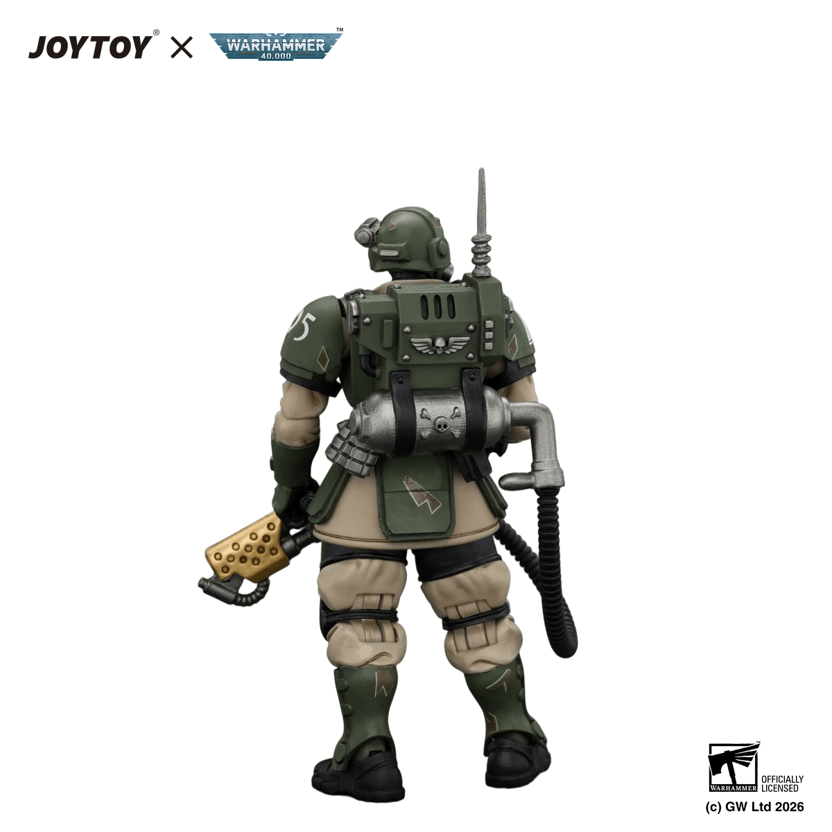 Astra Militarum Kasrkin 2 with Flamer