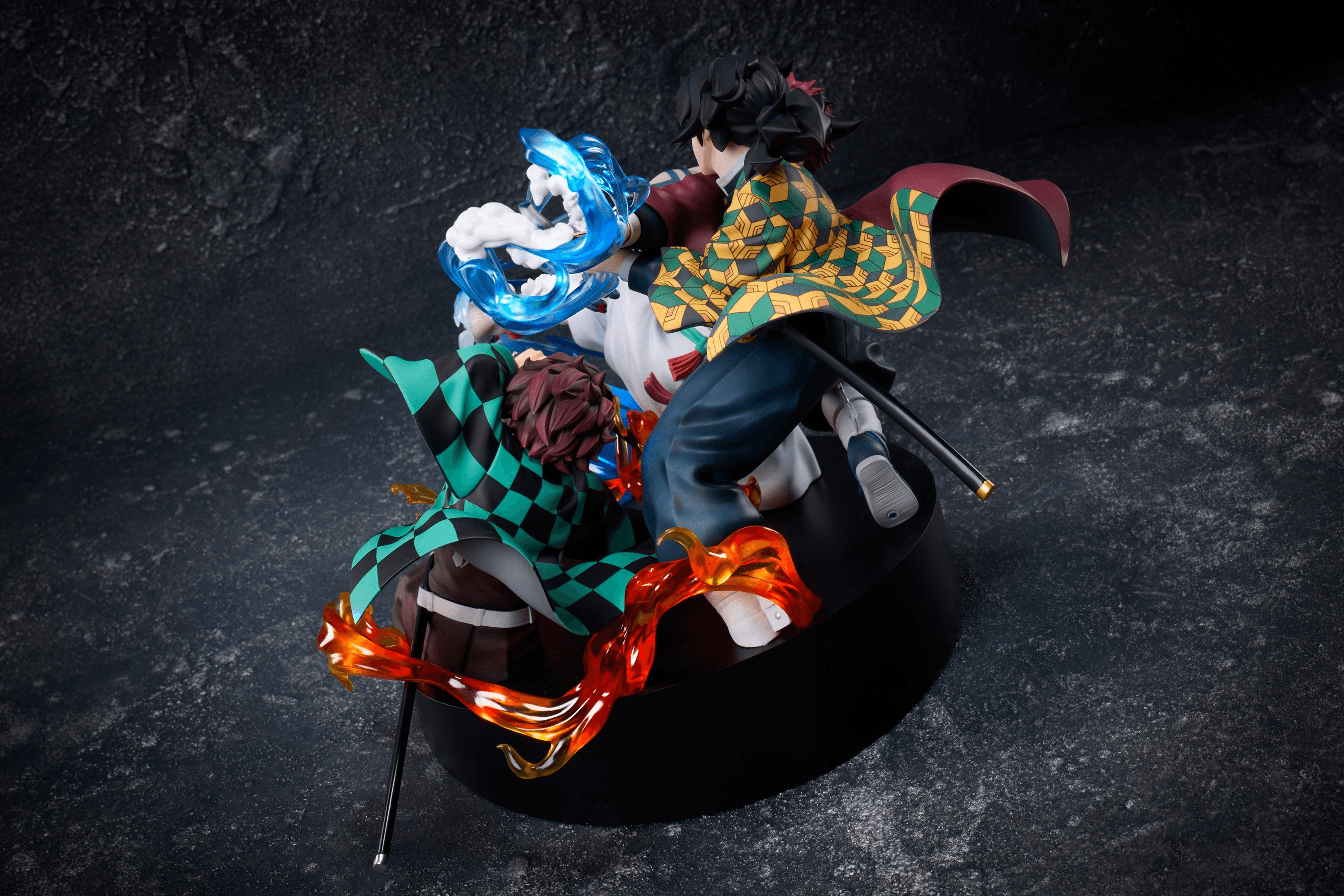 Demon Slayer: Kimetsu no Yaiba Tanjiro Kamado & Giyu Tomioka & Akaza Figure