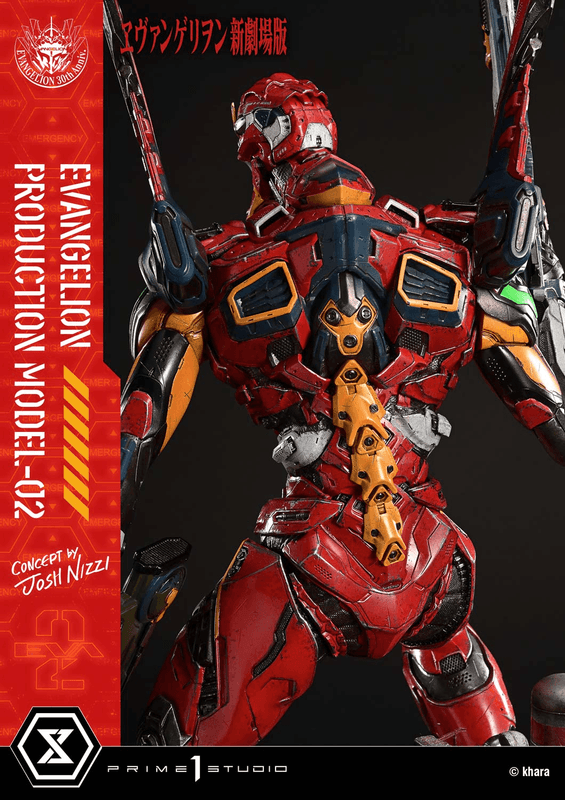 Prime 1 Studio Ultimate Diorama Masterline Evangelion Evangelion Production Model-02 (Concept by Josh Nizzi) Deluxe Bonus Version | 4582647122100