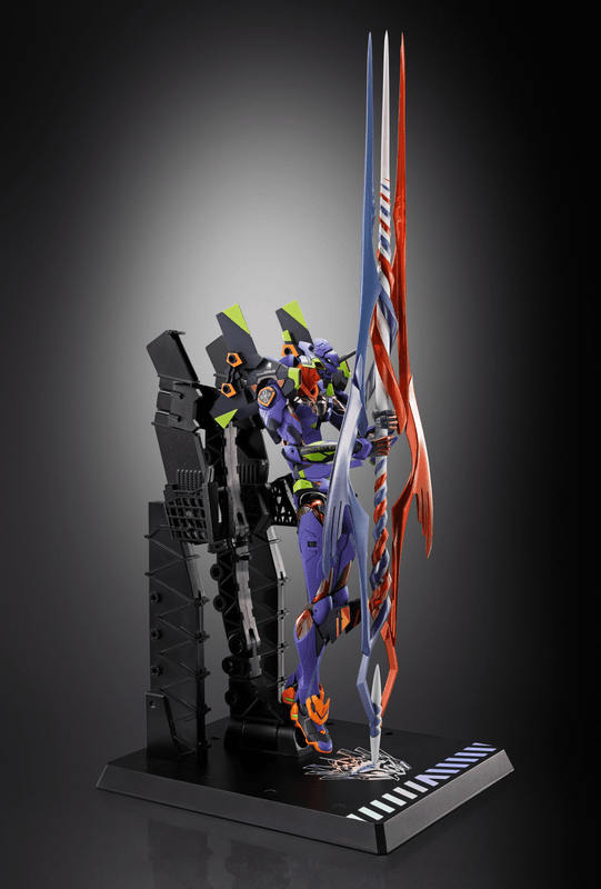 TAMASHII NATIONS EVANGELION TEST TYPE-01 30th with the spear of Gaius EVANGELION, TAMASHII NATIONS METAL BUILD | 4573102676337