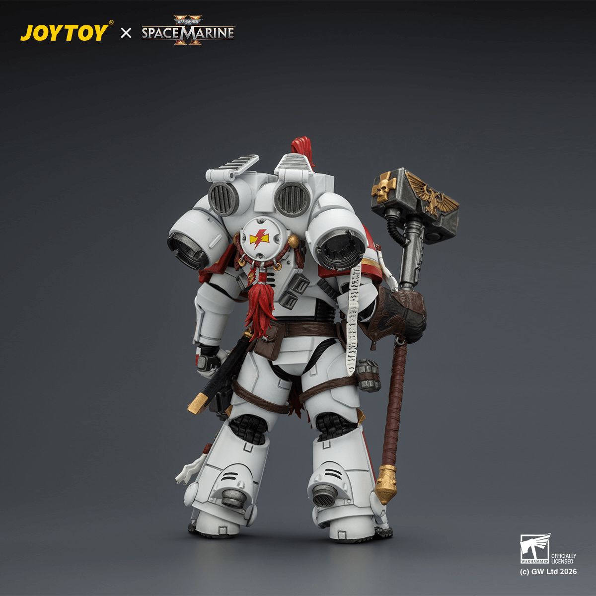 Game Edition White Scars Assault Intercessor Champion with Thunder Hammer and Bolt Pistol | 6927054404407