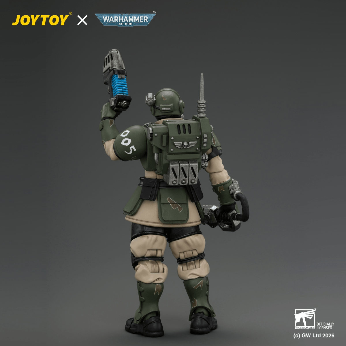 Astra Militarum Kasrkin 1 with Chainsword and Plasma Pistol