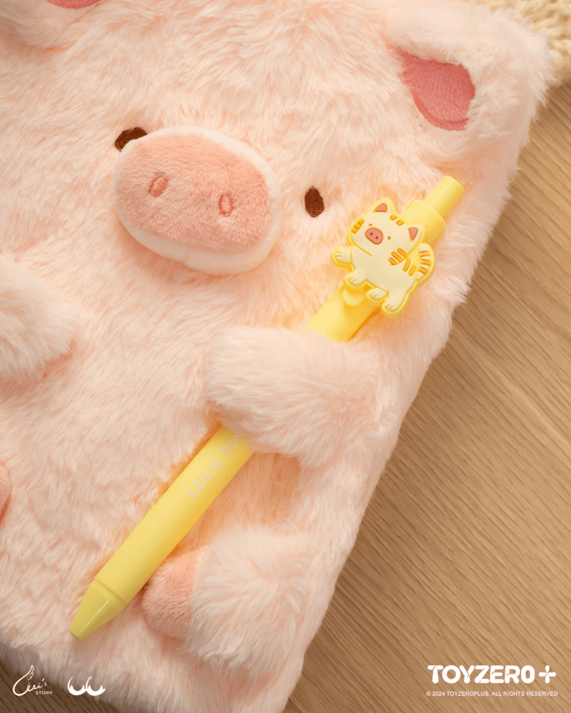 LuLu the Piggy Generic - B6 Plush Note Book | 781005994944