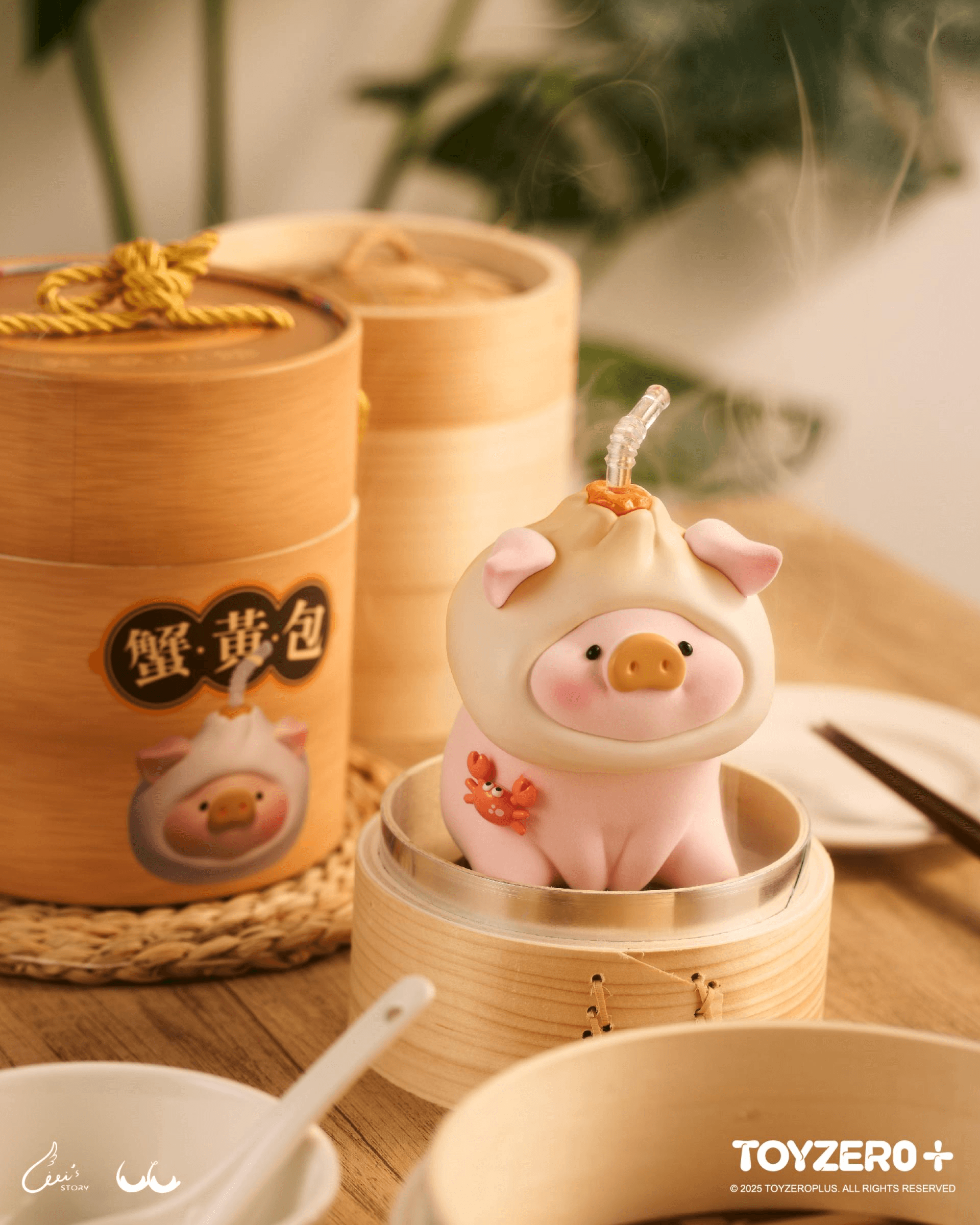 LuLu the Piggy - Crab Roe Bun XL | 6972607334502