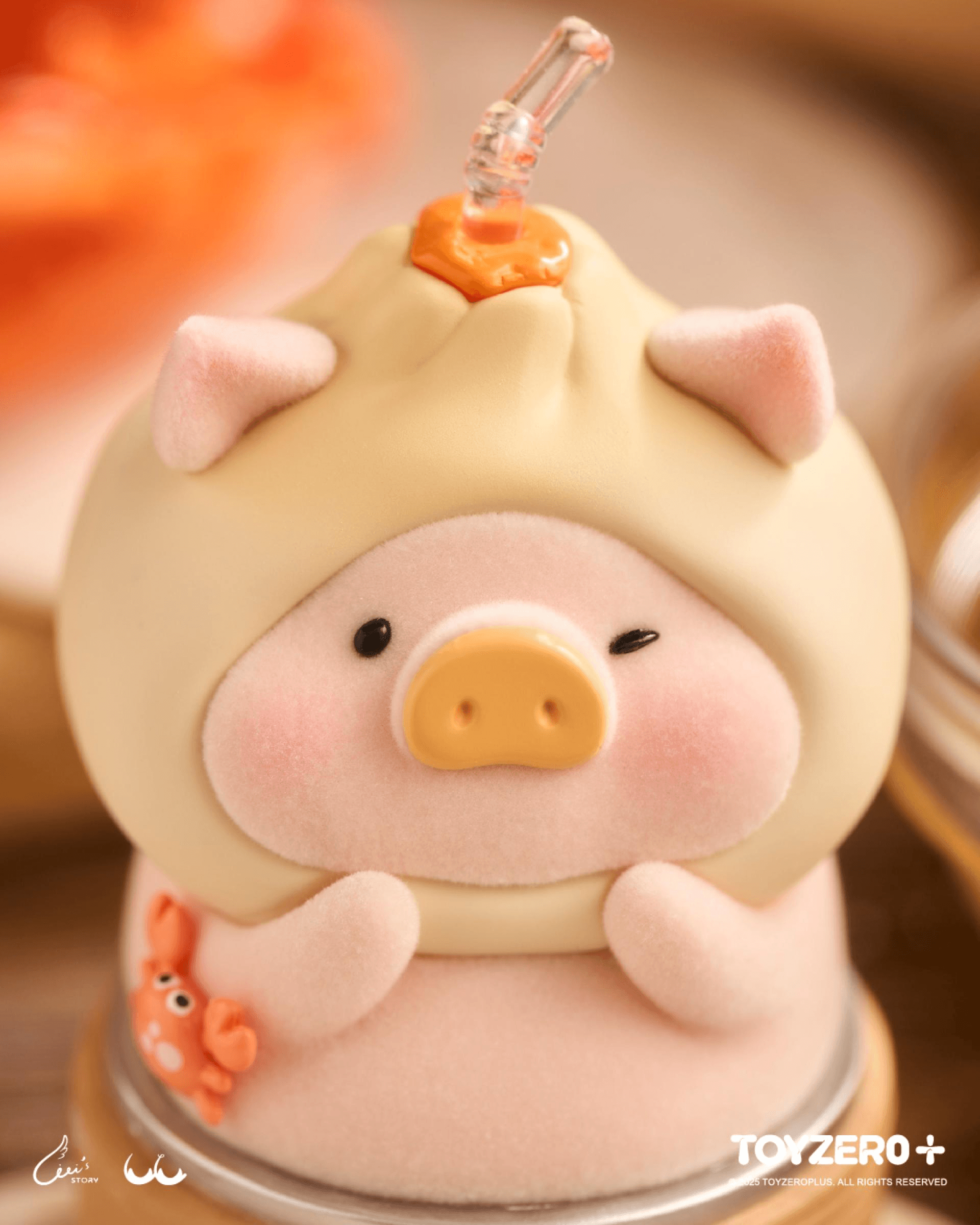 LuLu the Piggy - Crab Roe Bun | 6972607334519