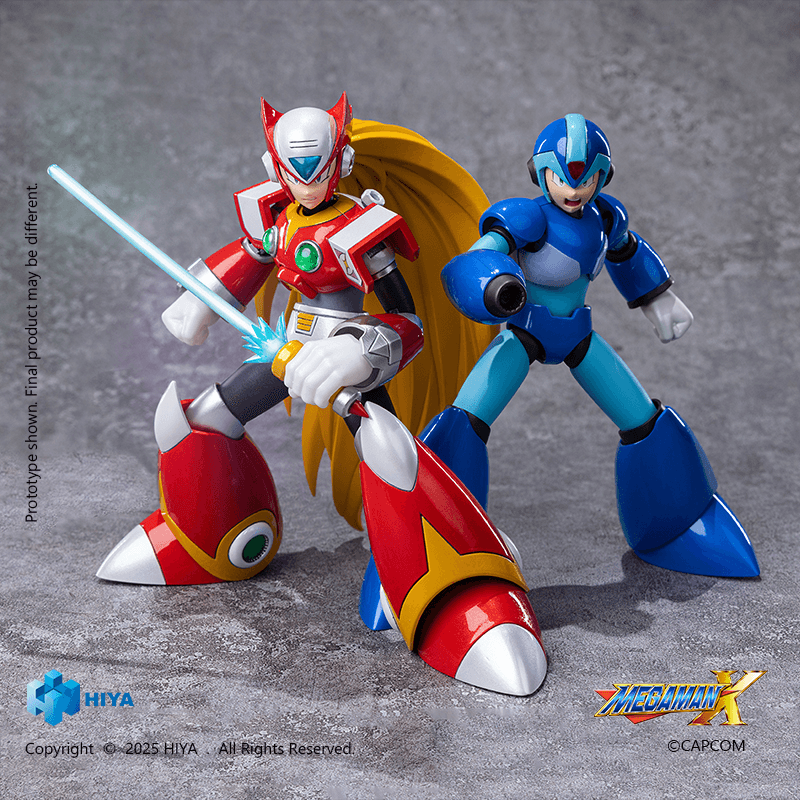 HIYA Exquisite Basic Series None Scale 5.7 Inch Mega Man X series Zero Action Figure | 6957534205255