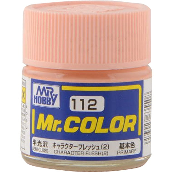 Mr Hobby Mr. Color 112 - Character Flesh (2) (Semi-Gloss/Primary) | 4973028716900