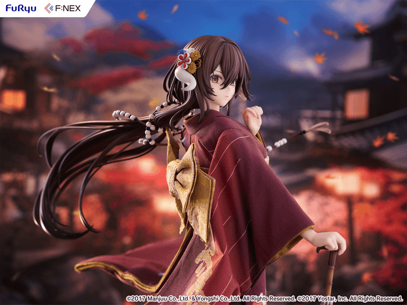 FURYU Mikasa blue flower komachi ver -Japanese Doll- 1/4 Scale Figure | 4582655078574