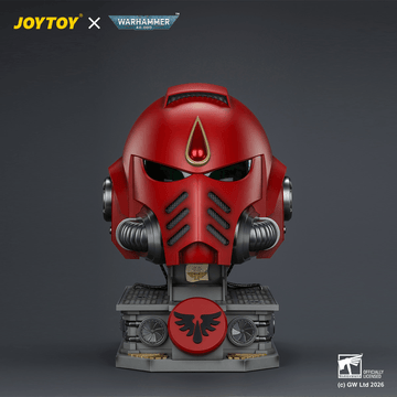 Blood Angels MkX Helmet & Display Stand